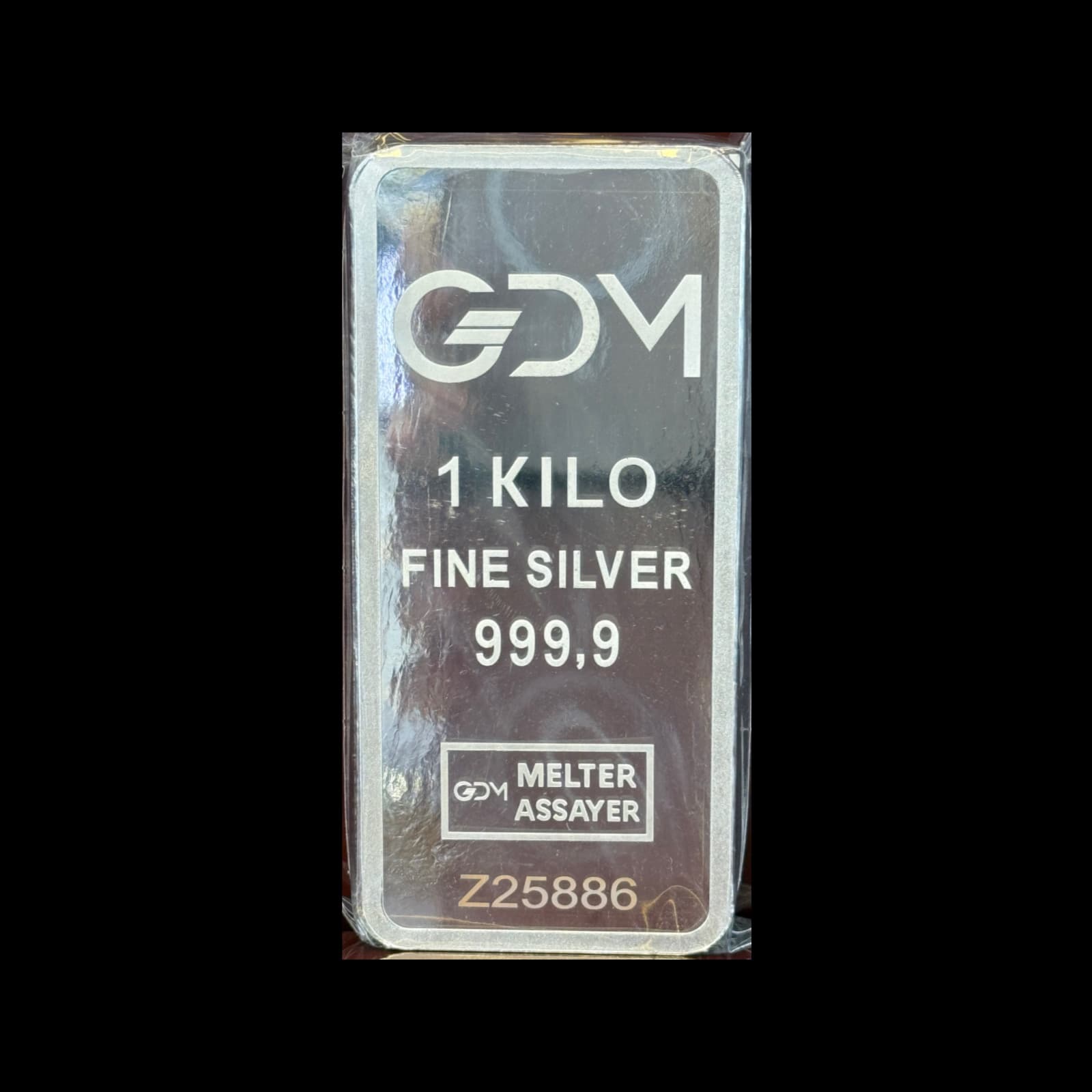 999 Silver Bar - 1kg - 999.9 purity silver 1kg